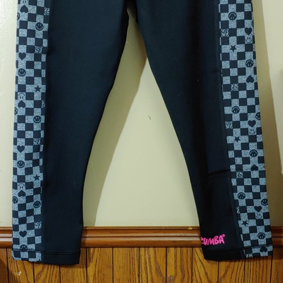 Zumba 🆕 Dance Bold Capri Leggings M - Picture 8 of 9